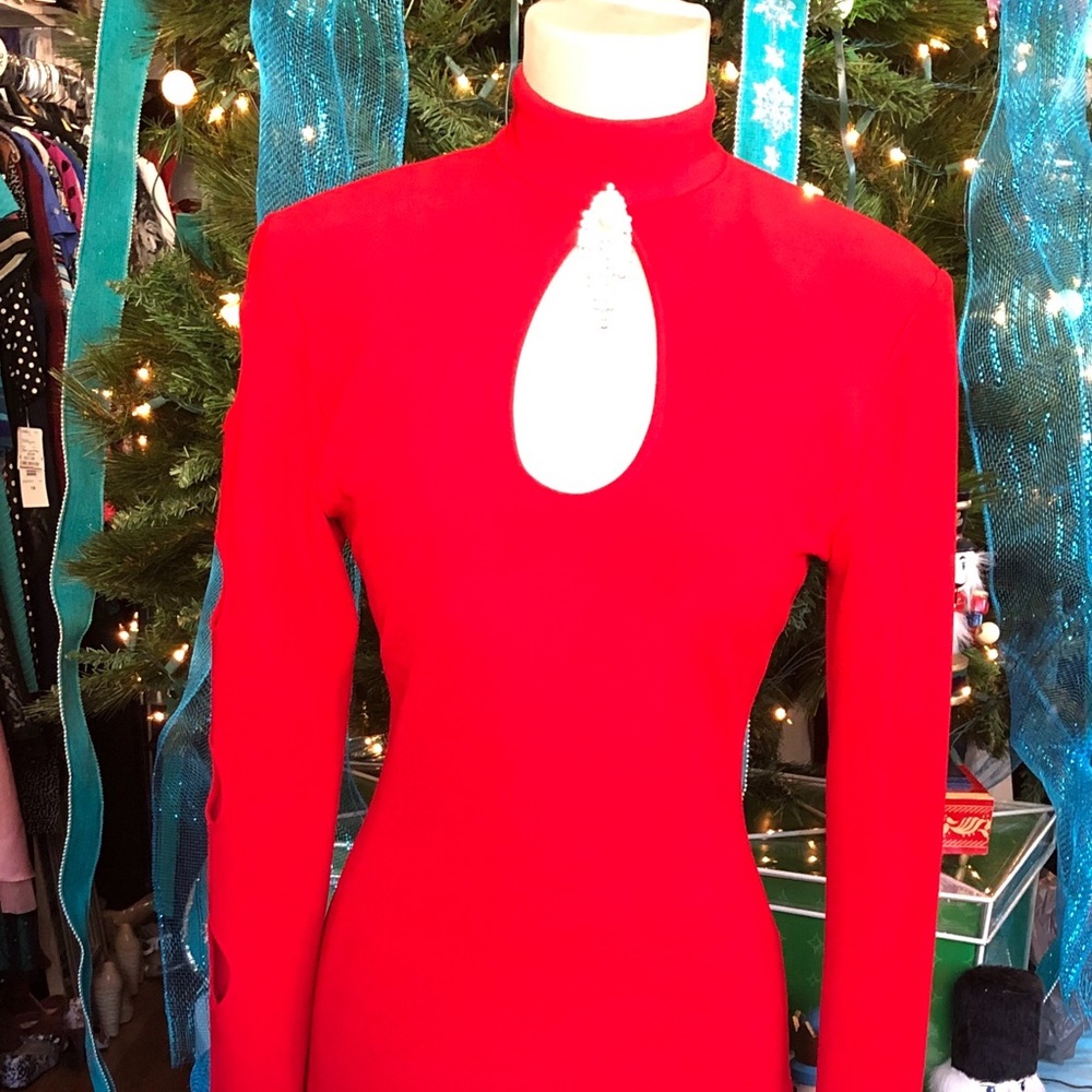 Vintage Lillie Rebun red dress